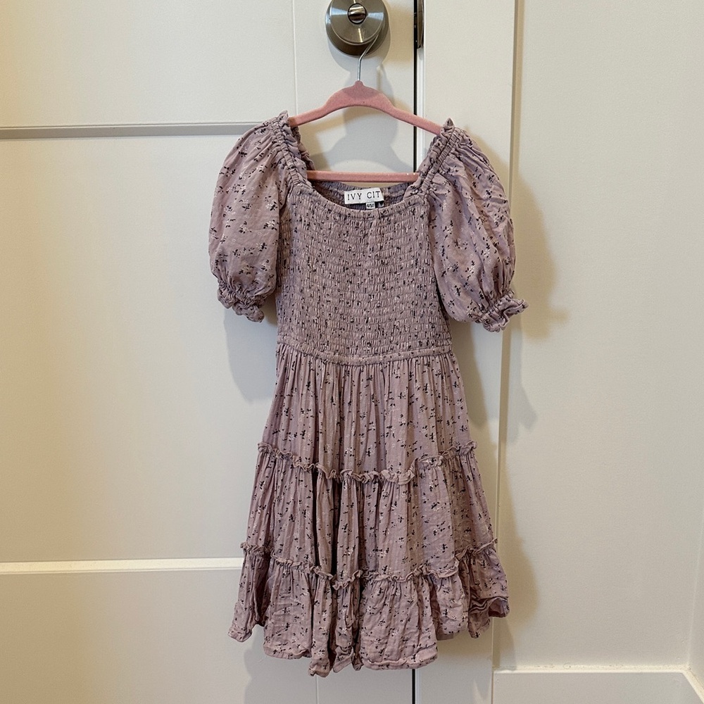 Ivy City Floral Kids Dress